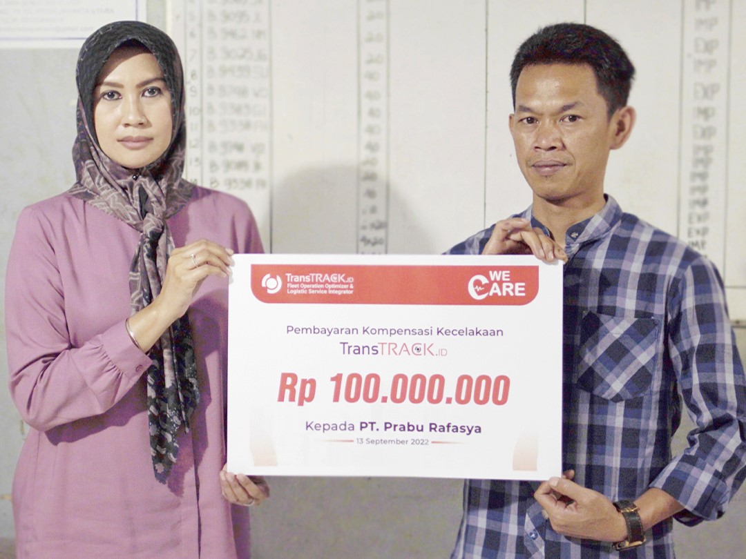 Pemberian Kompensasi Kecelakaan kepada PT Prabu Rafasya