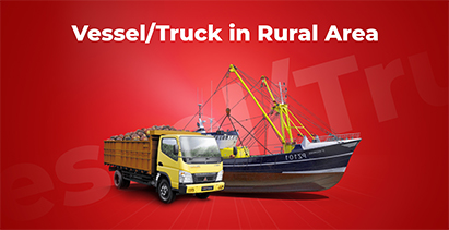 Fitur Vessel/Truck in Rural Area